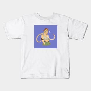 Casual Cammy White Kids T-Shirt